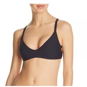 BOYS + ARROWS Dylan Ribbed Bralette Bikini Top Sz Small